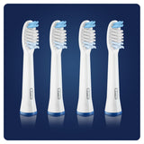 Braun Pulsonic Clean 4 stk Hvid