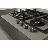 Whirlpool AKTL 629/S Sølv Indbygget Gaskomfur 4 zone(s)