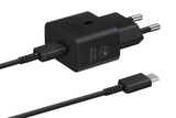 Samsung EP-T2510 Smartphone Sort Vekselstrøm, USB Hurtig opladning Indendørs