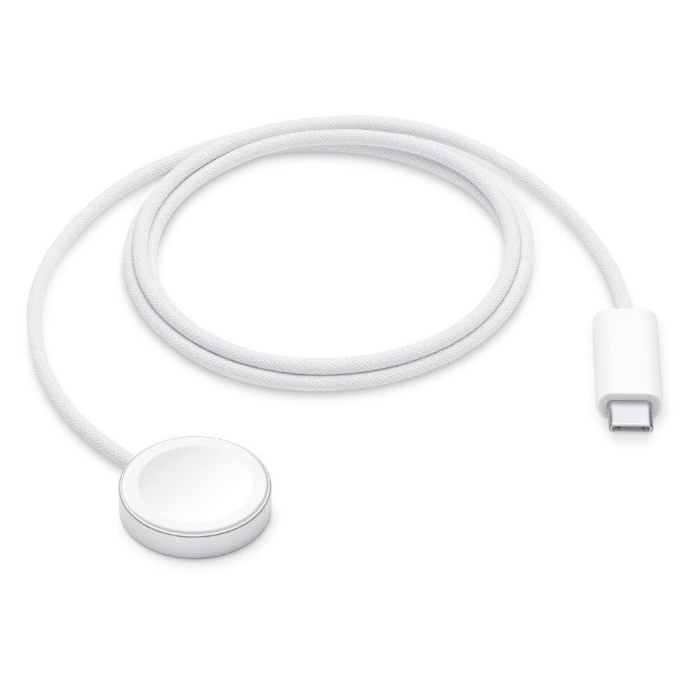 Apple MT0H3ZM/A oplader til mobil enhed SmartWatch Hvid USB Trådløs opladning Hurtig opladning Indendørs