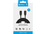 HDMI 2.0 19M-19M Cable, Black (3m)