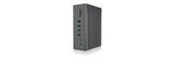 ICY BOX IB-DK2262AC Wired USB 3.2 Gen 1 (3.1 Gen 1) Type-C Anthracite
