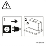 Electrolux LFP616X Semi built-in (pull out) Grey 600 m³/h