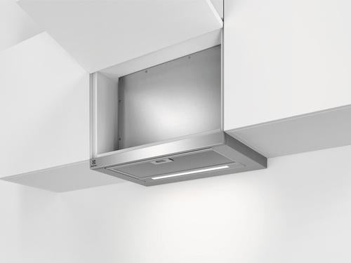 Electrolux LFP616X Semi built-in (pull out) Grey 600 m³/h