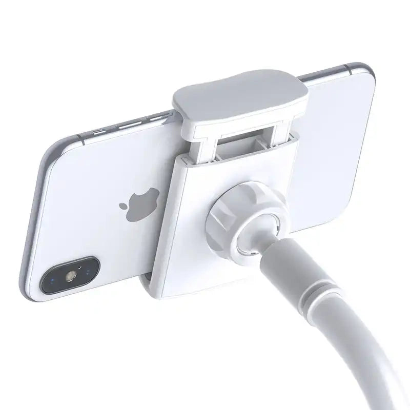 Baseus Holder med klips til smartphone eller tablet (sølv)