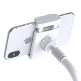 Baseus Holder med klips til smartphone eller tablet (sølv)