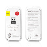Baseus USB-C til USB-A adapter 3A