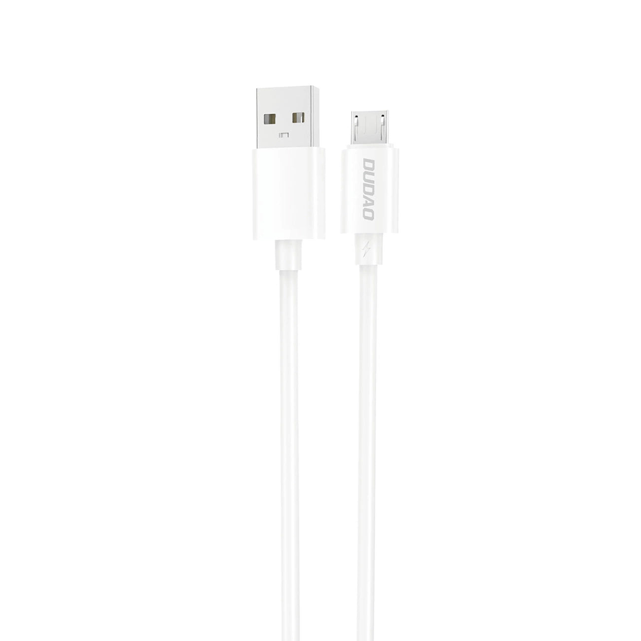 Dudao L4SM USB-A / micro USB kabel 2A 1m - hvid