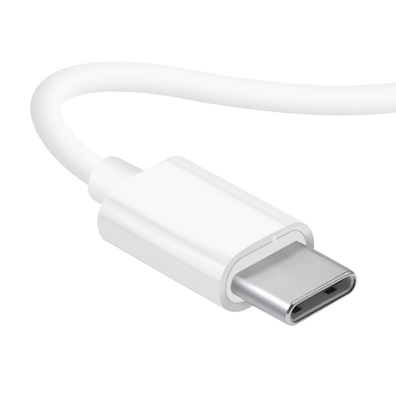 Dudao in-ear hovedtelefoner med USB Type-C stik hvid (X3C)