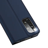 Dux Ducis Skin Pro Hylster Cover Flip Cover til Xiaomi Redmi Note 11S / Note 11 blå