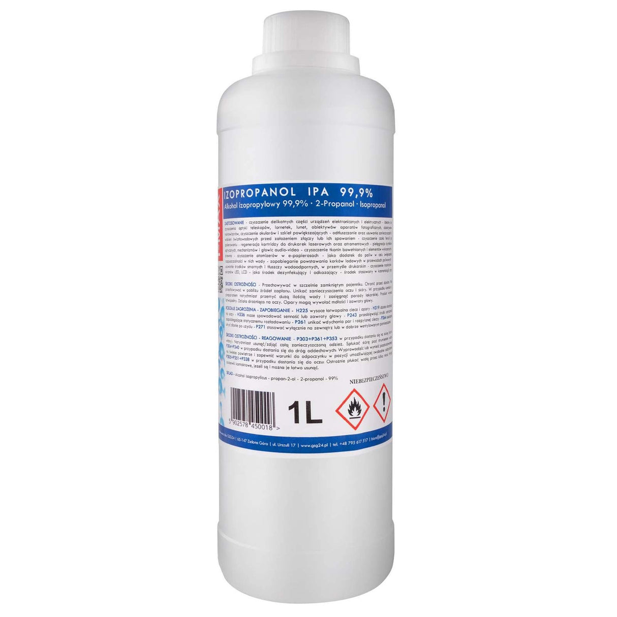 Isopropylalkohol Isopropanol IPA I-MAX 99,9% 1L