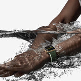 Magnetisk Apple Watch Ultra, SE, 8, 7, 6, 5, 4, 3, 2, 1 (49, 45, 44, 42 mm) Dux Ducis-rem (LD-version) - Grøn