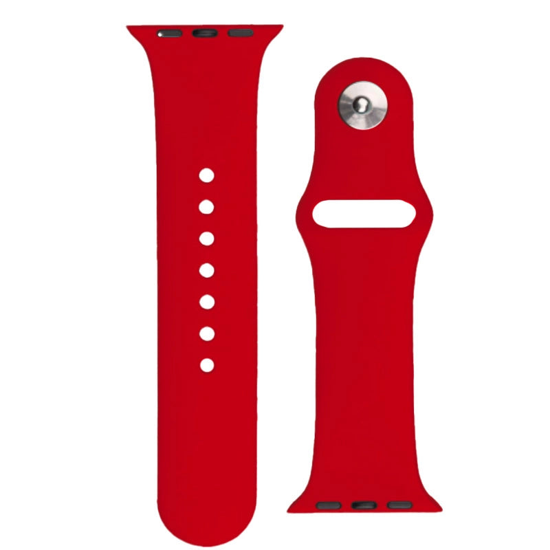 Silikone rem APS til Apple Watch 38/40/41mm urrem - rød