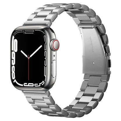 Spigen MODERN FIT BAND Apple Watch 4 / 5 / 6 / 7 / 8 / SE (42 / 44 / 45MM) SØLV