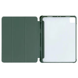 Stand Tablet Case Smart Cover etui til iPad 10.2'' 2021 med stativ funktion grøn