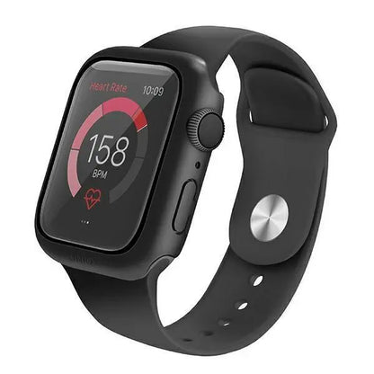 Nordic Shield Apple Watch 42mm Cover med Skærmbeskyttelse Sort (Bulk)