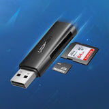 Ugreen CM264 USB 3.0 SD/TF kortlæser - sort