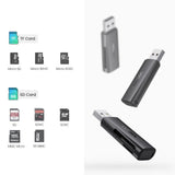 Ugreen CM264 USB 3.0 SD/TF kortlæser - sort