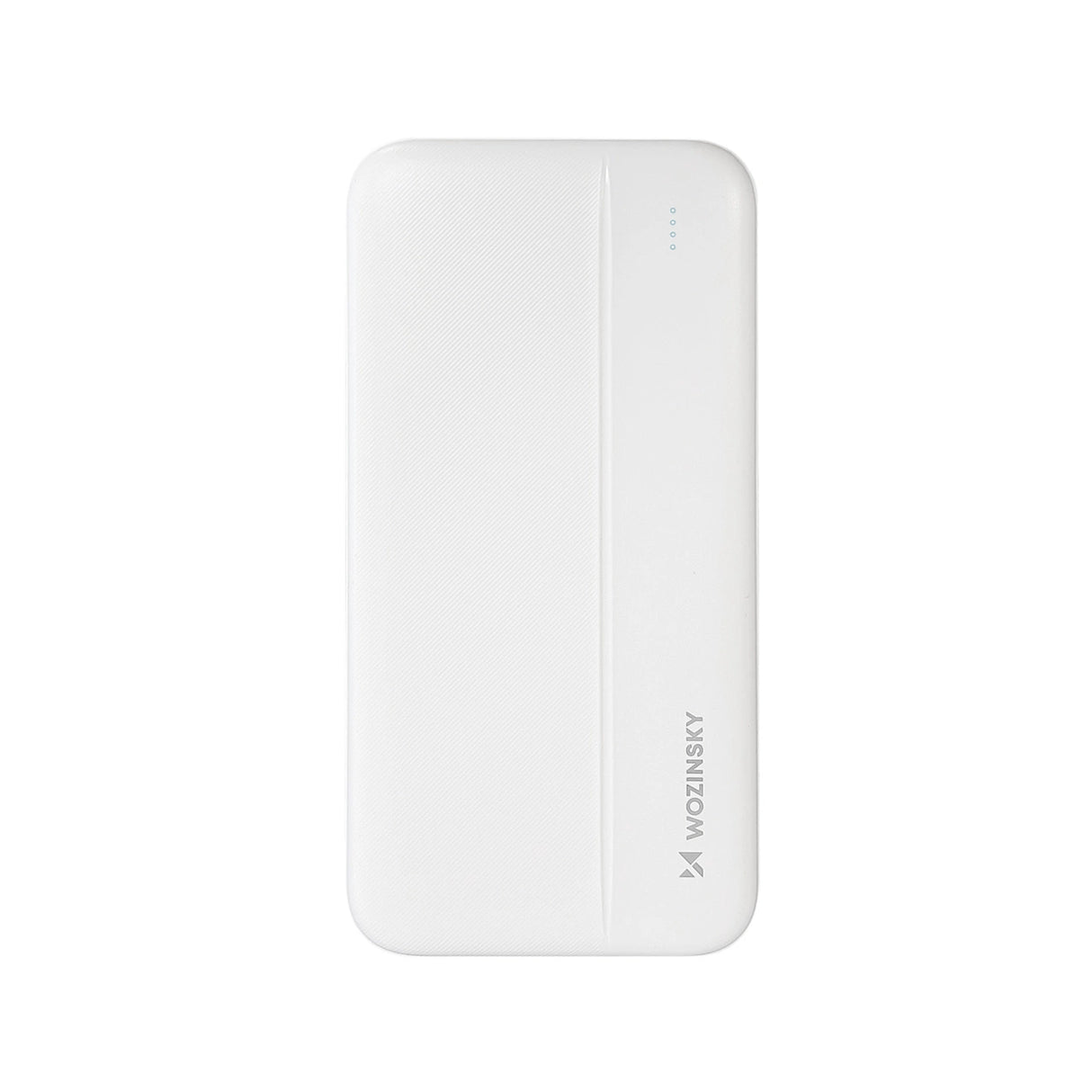 Wozinsky powerbank Li-Po 10000mAh 2 x USB hvid