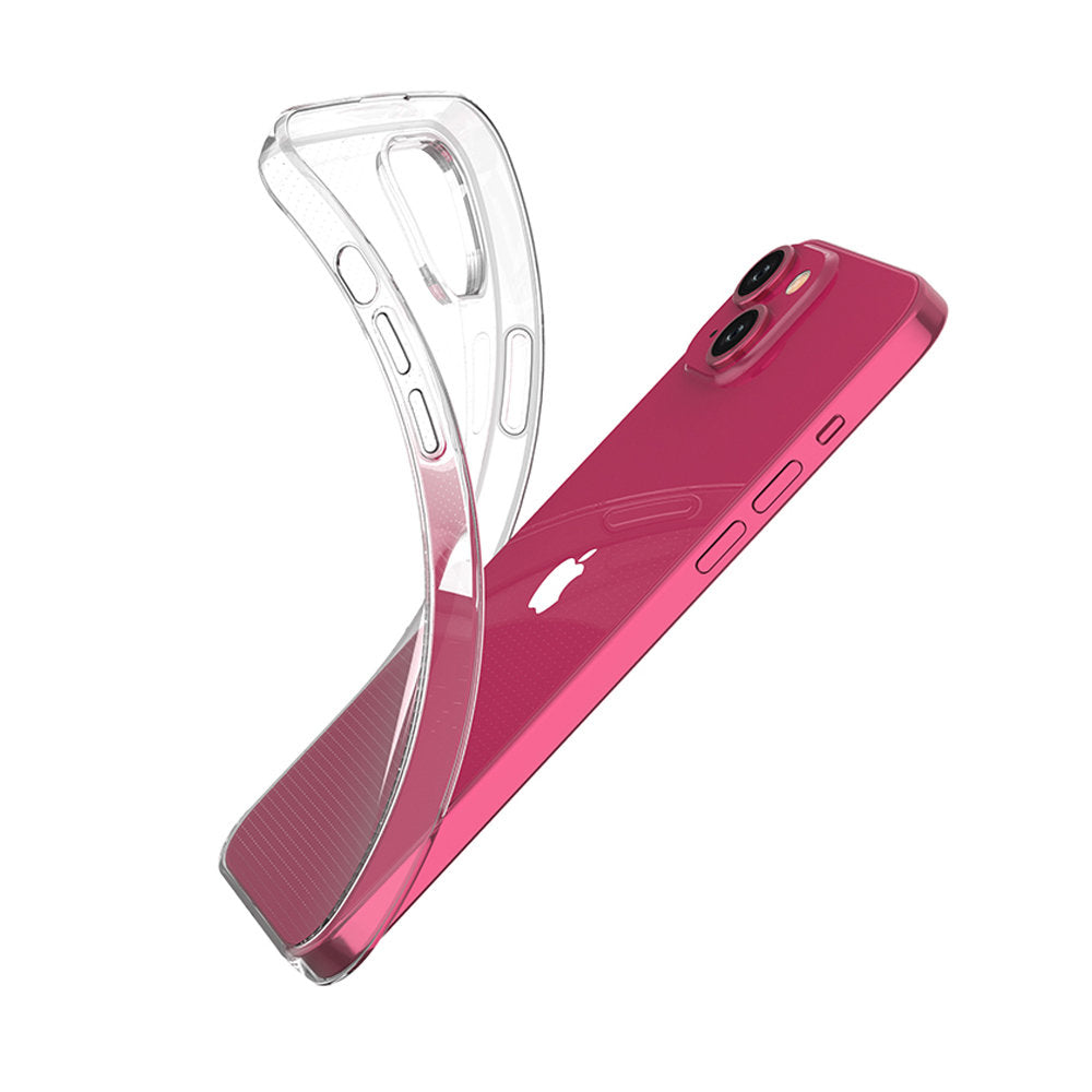 iPhone 15 Plus etui fra Ultra Clear serien i transparent farve