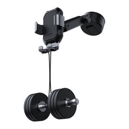 Gravity car mount for Baseus Tank phone with suction cup (sort)