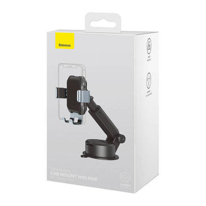 Gravity car mount for Baseus Tank phone with suction cup (sort)