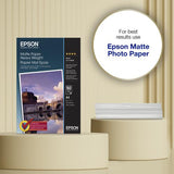 Epson A4 Matte Paper 167gsm, 50 sheets