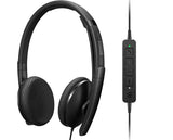 Lenovo 4XD1M39028 hovedtelefoner/headset Ledningsført USB Type-C Sort
