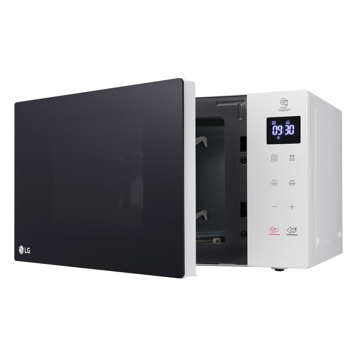 LG MS2032GASW mikrobølgeovn Hvid Solo mikroovn Bordplade 20 L 700 W