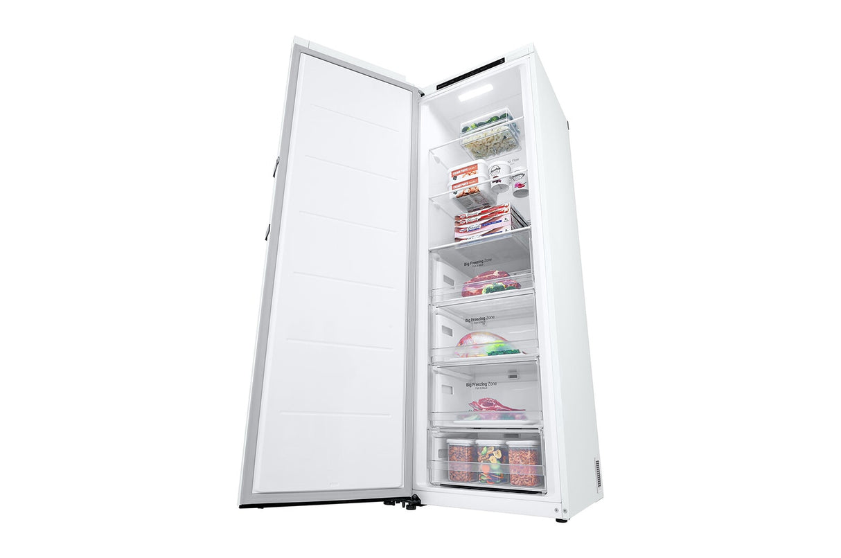 LG GFT41SWGSF fryser Stående fryser Fritstående 324 L Hvid