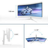 Philips 34M2C5501A/00 computerskærm 86,4 cm (34") 3440 x 1440 pixel Wide Quad HD LCD Hvid