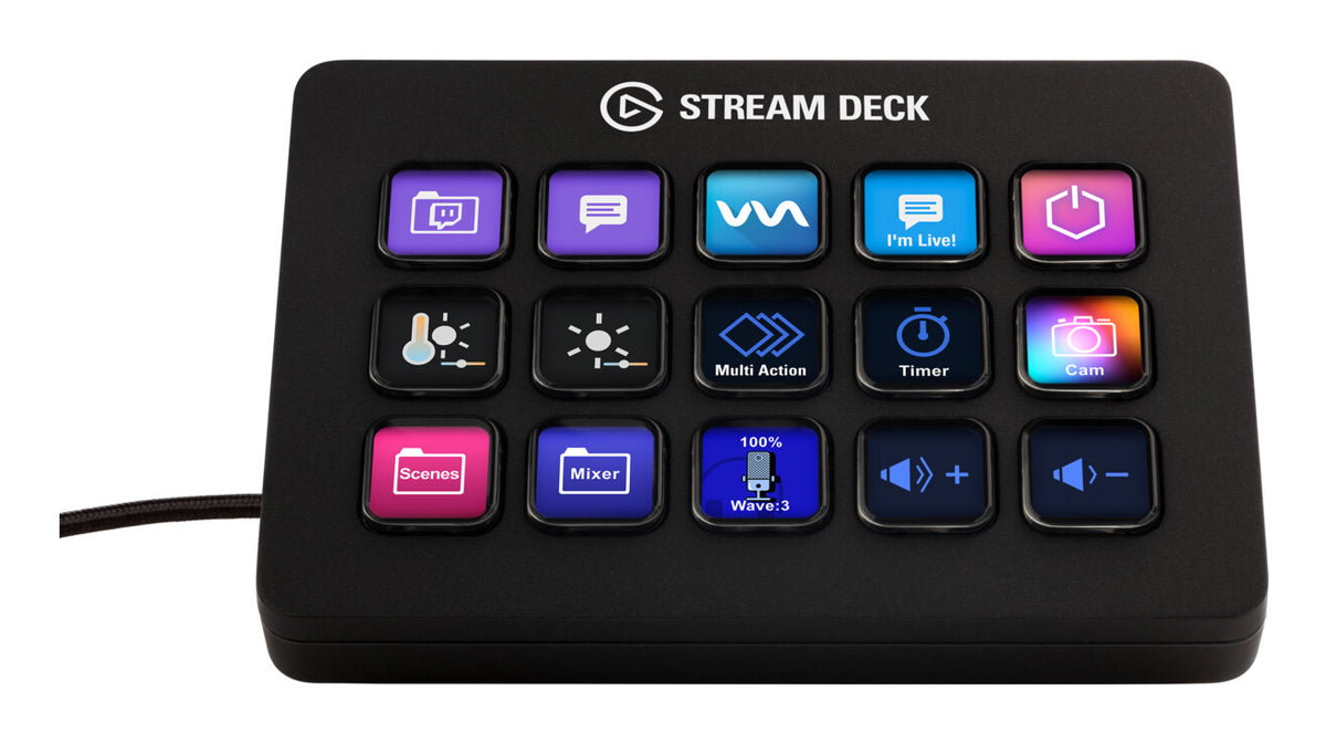 Elgato Stream Deck MK.2 Black 15 buttons