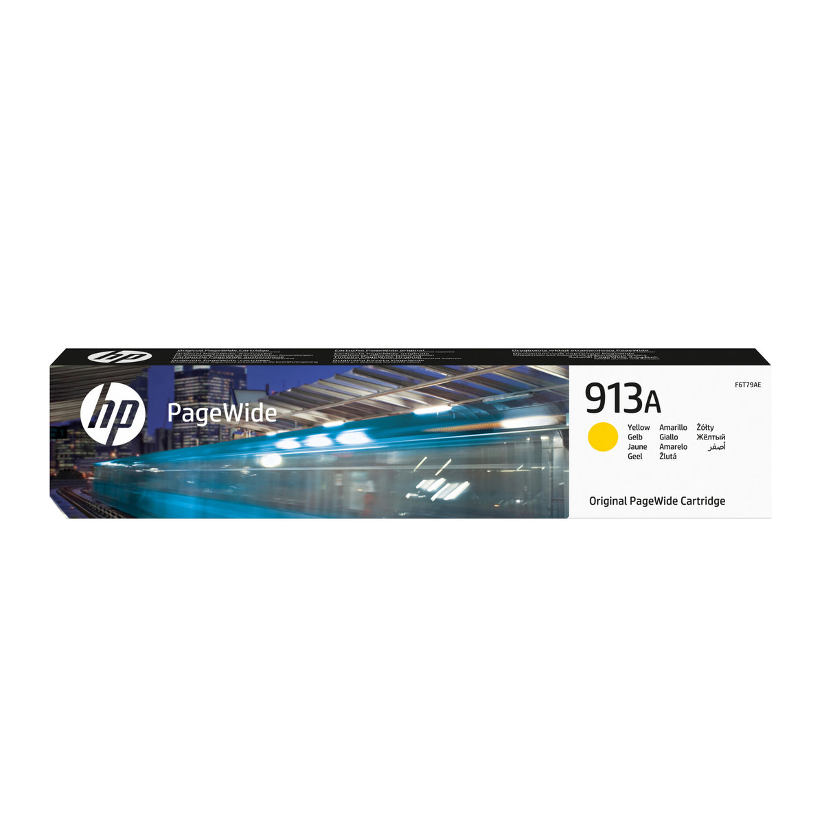 HP 913A Gul 3000 sider Blæk F6T79AE
