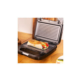 Cecotec 04309 sandwichtoaster 1000 W Sort, Satin stål