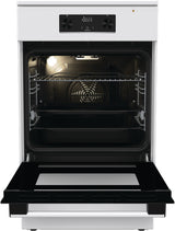 Gorenje GEIT5C60WPG Freestanding cooker Electric Zone induction hob White