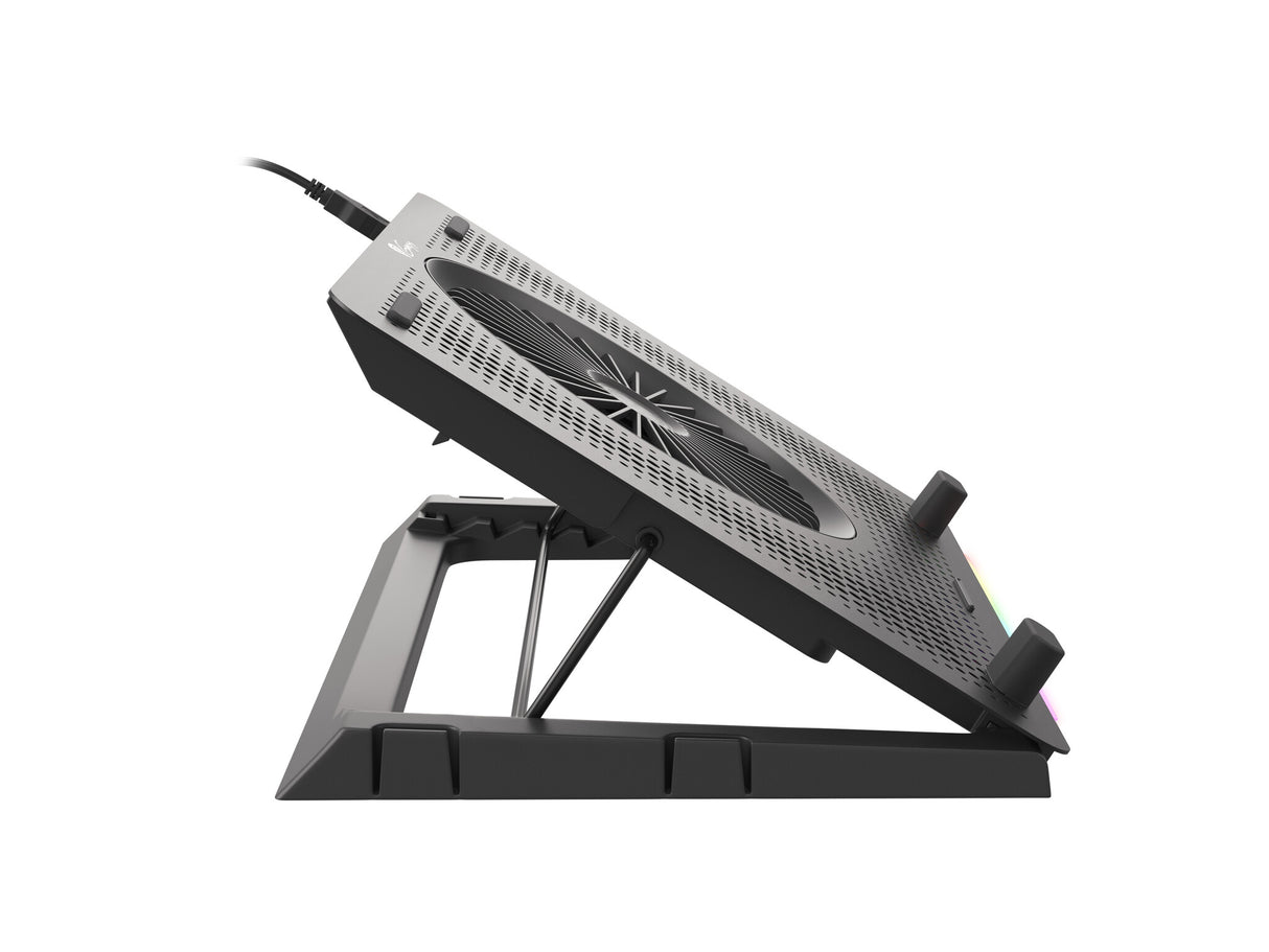 GENESIS Oxid 450 køling til laptop 39,6 cm (15.6") 2400 rpm Sort