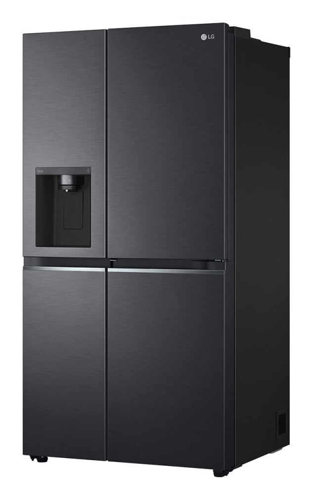 LG GSJV70MCLE side-by-side køle-fryseskab Fritstående 635 L Sort