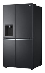 LG GSJV70MCLE side-by-side køle-fryseskab Fritstående 635 L Sort