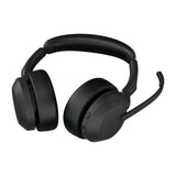 Jabra Evolve2 55 UC Stereo Trådløs Headset Sort