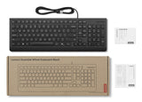 Lenovo 4Y41R64681 tastatur Hjemme/kontor USB Nordisk Sort