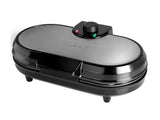 Tristar WF-2120 vaffeljern 10 vaffel/vafler 1200 W Sort, Grå