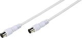Vivanco VVANX30MFW koaxial kabel 3 m Koaksial Hvid