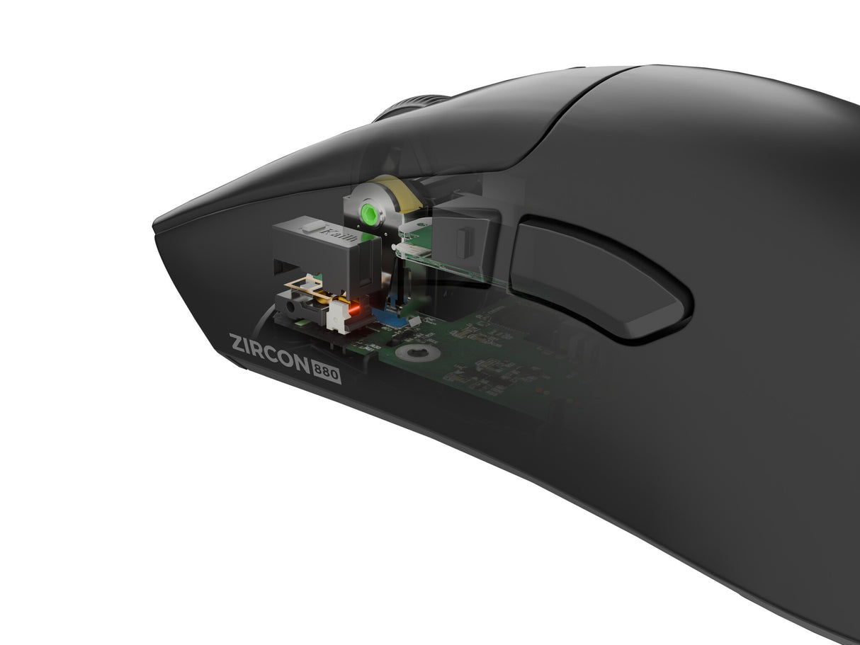 GENESIS Zircon 880 mus Spil Højre hånd RF Wireless + Bluetooth + USB Type-C Optisk 12000 dpi