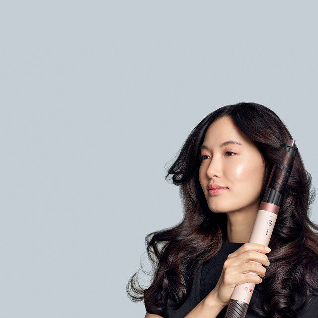 Dyson Airwrap Co-anda2x Straight + Wavy Multi-Style Complete Long Styler og Dryer HS09 Keramisk Pink/ Rose Gold EU 598757-01