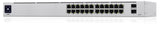 Ubiquiti UniFi 24-Port PoE Administreret L2/L3 Gigabit Ethernet (10/100/1000) Strøm over Ethernet (PoE) 1U Sølv