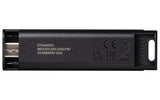 Kingston DataTraveler Max 256GB USB-C 3.2 Gen 2 Sort