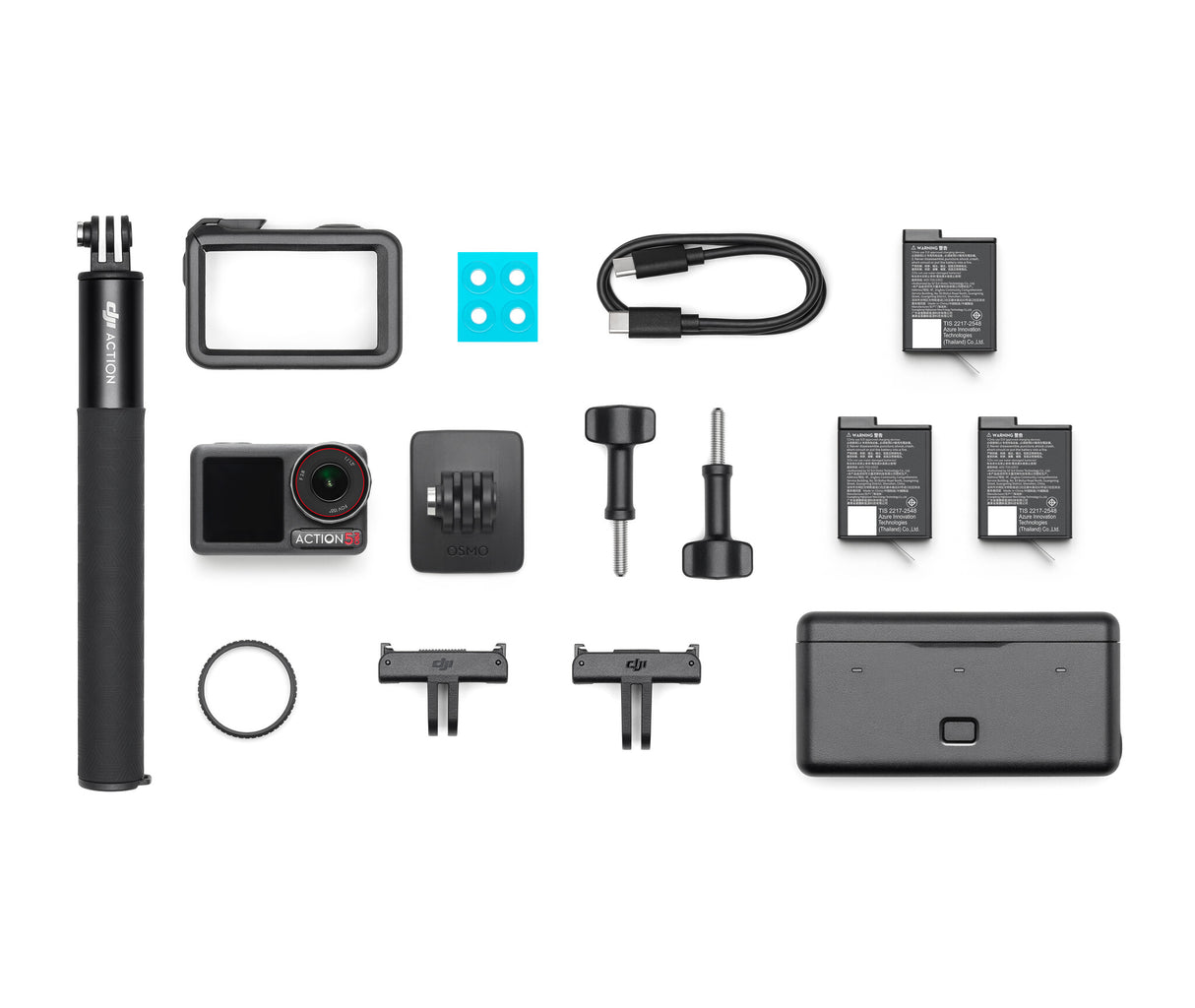 DJI Osmo Action 5 Pro kamera til actionsport 40 MP 4K Ultra HD CMOS 25,4 / 1,3 mm (1 / 1.3") Wi-Fi 146 g