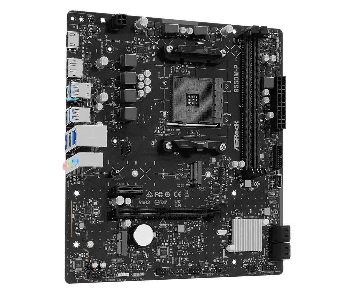 ASRock B550M-P Micro-ATX AM4 AMD B550