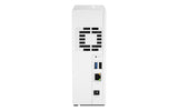 QNAP TS-133 NAS/storage server Tower Cortex-A55 2 GB DDR4 0 TB QNAP Turbo System White
