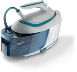 Philips PSG6022/20 Dampstrygning station 2400 W 1,8 L SteamGlide Plus strygesål Blå, Hvid